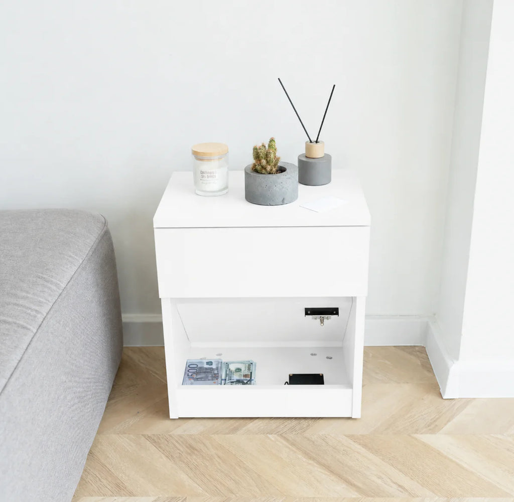 Safe Nightstand | Hidden Security Storage